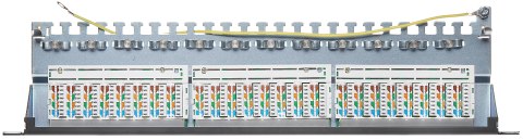 PATCH PANEL RJ-45 PP-24/RJ6-C/FTP