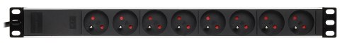 LISTWA ZASILAJĄCA PD-8/RACK/IEC