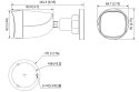 KAMERA AHD, HD-CVI, HD-TVI, PAL HAC-HFW1500C-0280B-S2 - 5 Mpx 2.8 mm DAHUA