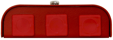 Puszka przyłączeniowa, rozgałęźna, 2x2,5mm2, prostokątna, bezpiecznik 1A AWOZ-125 P(1A)