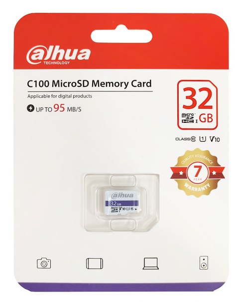 KARTA PAMIĘCI TF-C100/32GB microSD UHS-I, SDHC 32 GB DAHUA