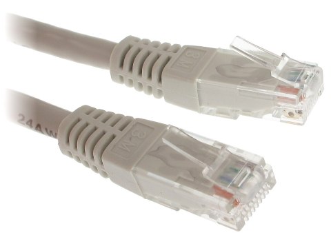 PATCHCORD RJ45/6/3.0-GREY 3.0 m