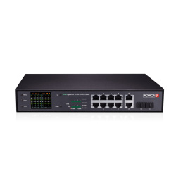 Switch PoES-08130GCL+2G+2SFP