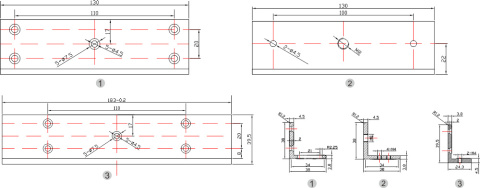 Uchwyt montażowy BK-350ZL-S