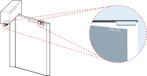ZWORA ELEKTROMAGNETYCZNA ZEWNĘTRZNA 180KG Z SYGNALIZACJĄ SCOT EL-350WSL