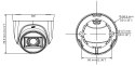 KAMERA AHD, HD-CVI, HD-TVI, PAL DS-2CE76H0T-ITPF(2.8MM)(C) - 5 Mpx Hikvision