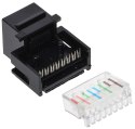 ZŁĄCZE KEYSTONE FX-RJ45-51*P100