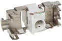ZŁĄCZE KEYSTONE FX-RJ45-6A-01*P50