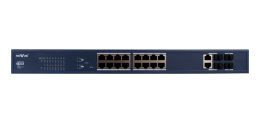 Przełącznik sieciowy zarządzalny PoE+ 16-portowy NVS-5116SP NOVUS