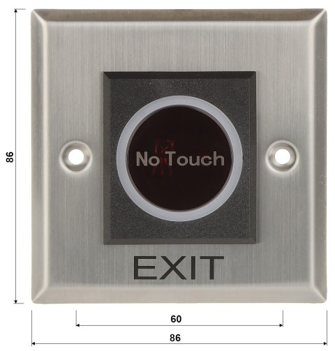 BEZDOTYKOWY PRZYCISK OTWARCIA DRZWI ATLO-NB-17