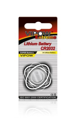 Bateria VIPOW EXTREME CR2032 1szt/blist.