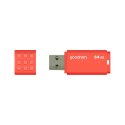 Pendrive Goodram USB 3.0 64GB pomarańczowy