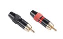 Wtyk RCA metalowy HD-290