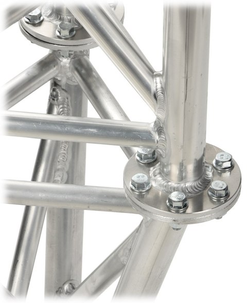 PODSTAWA PRZEGUBOWA DO MASZTÓW KRATOWYCH POSIADAJĄCYCH ODCIĄGI MK-1.5/POD-B