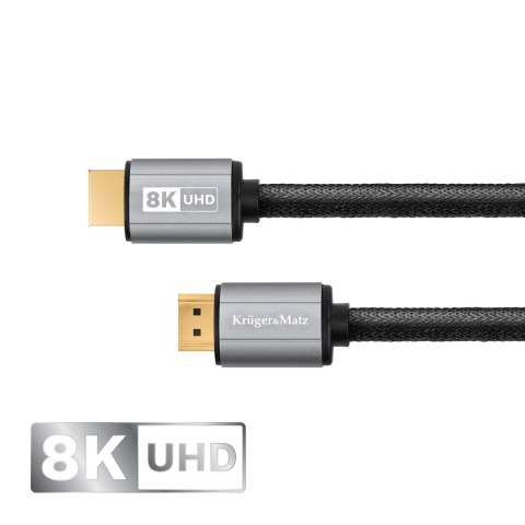 Kabel HDMI-HDMI 2.1 8K 1,8 m Kruger&Matz