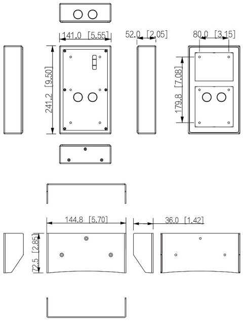 OBUDOWA NATYNKOWA VTM52R2 DAHUA