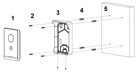 OBUDOWA NATYNKOWA VTM09R DAHUA