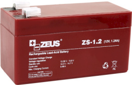 Akumulator bezobsługowy 1.2Ah/12V ZS-1.2
