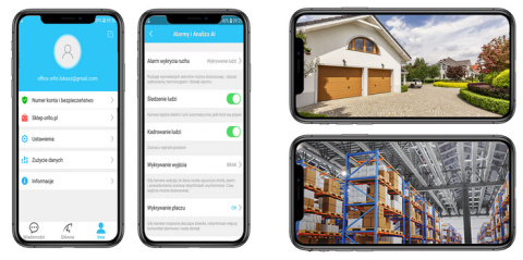 Kamera IP ORLLO Z10 Zewnętrzna Obrotowa WiFi 4Mpx ZOOM x18 POE