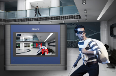 Monitor 7" z serii "Fine View HD" z doświetleniem LED CDV-70MF(DC) DARK SILVER