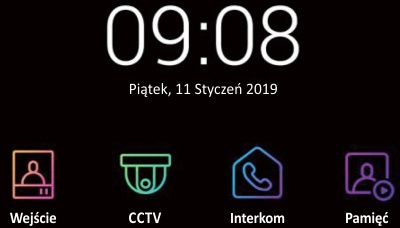 MONITOR 7" Z SERII "FINE VIEW HD" Z DOŚWIETLENIEM LED CDV-704MA