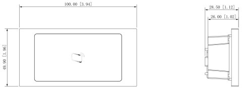 MODUŁ CZYTNIKA ZBLIŻENIOWEGO VTO4202FB-MR DO MODUŁU VTO4202FB-P-S2 DAHUA