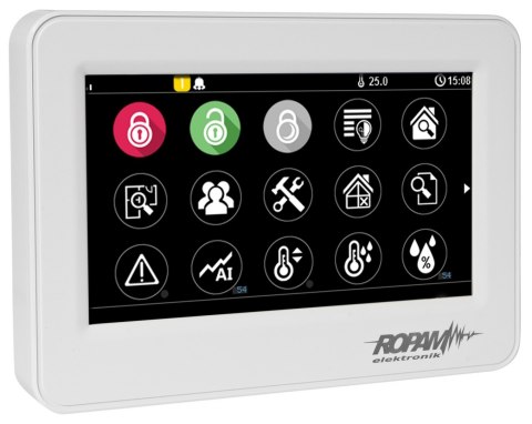 TPR-4WS-P - panel dotykowy