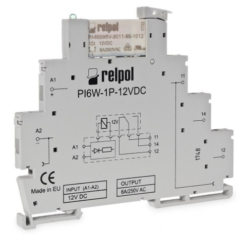 RM69-12V-1P - moduł przekaźnikowy