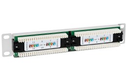 PP12V-1U-UTP5E/W - patch panel 10