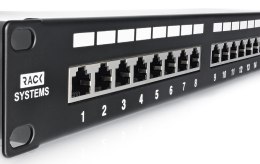 PP24H-1U-FTP5E/B - patch panel 19