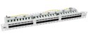 PP24H-1U-UTP5E/W - patch panel 19" - 24-porty UTP5e