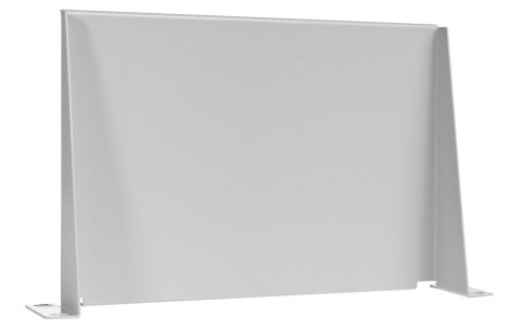 PD450-IN10-W - półka uniwersalna 10" 1U 149mm z mocowaniem doczołowym