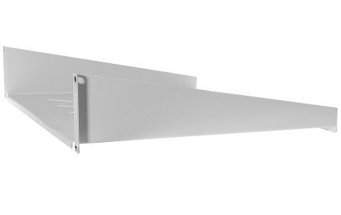 PD450W-2U - półka uniwersalna 19" 2U 300mm z mocowaniem doczołowym