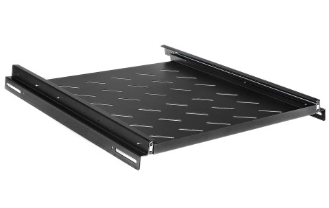PWD800B - półka wysuwana 19" 1U 500mm z mocowaniem bocznym
