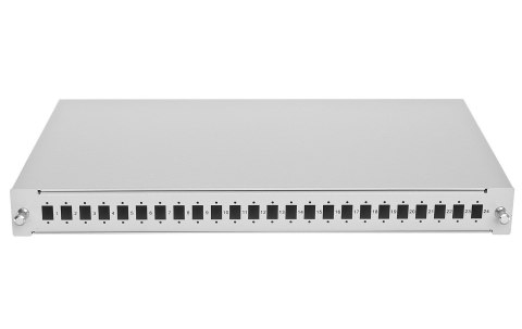SBF24SCSX/W - przełącznica światłowodowa 19" 1U 24xSC simplex z prowadnicami