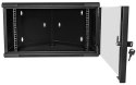 WN6606 - szafa Rack 19" narożna - 600x600x6U