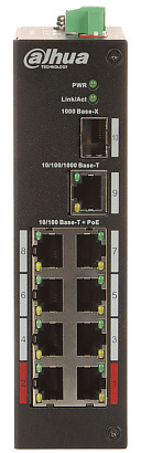SWITCH PRZEMYSŁOWY POE PFS3110-8ET-96-V2 8-PORTOWY SFP DAHUA