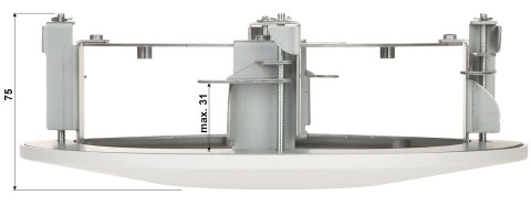 UCHWYT SUFITOWY DO KAMER KULISTYCH DS-1227ZJ-DM44 Hikvision