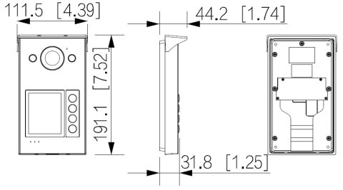 WIDEODOMOFON VTO3312Q-P DAHUA