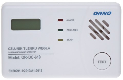 CZUJKA TLENKU WĘGLA (CZADU) OR-DC-619