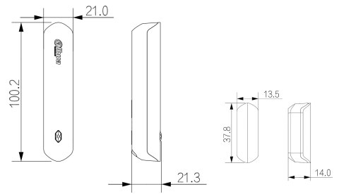 BEZPRZEWODOWY KONTAKTRON ARD323-W2(868S) DAHUA