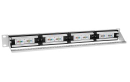 PP24V-1U-UTP5E-W - patch panel 19