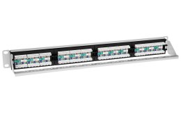 PP24V-1U-UTP6A-W - patch panel 19