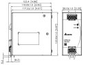 ZASILACZ IMPULSOWY DRL-24V480W-1EN Delta Electronics