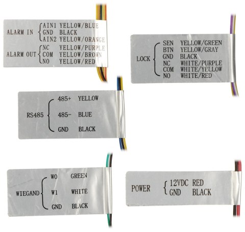 KONTROLER DOSTĘPU DS-K1T502DBWX-C Hikvision