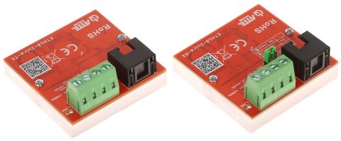 ZESTAW KONWERTERÓW UTP / 2-WIRE DO TRANSMISJI LAN+POE ETH10-2WIRE-SET KOMPLET 2 SZT ATTE