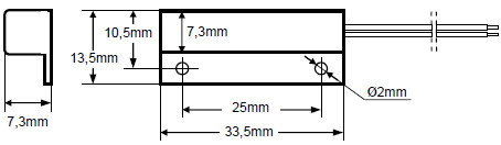 KONTAKTRON BOCZNY K-1-2E-BR SATEL