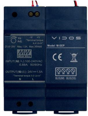Wideodomofon 2-rodzinny VIDOS DUO 2x M1021W S1202A
