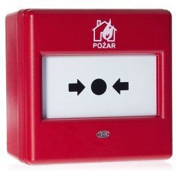 Konwencjonalny ręczny ostrzegacz pożarowy wewnętrzny ROP-100