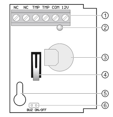 Czujnik gazu proopan-butan DG-1 LPG